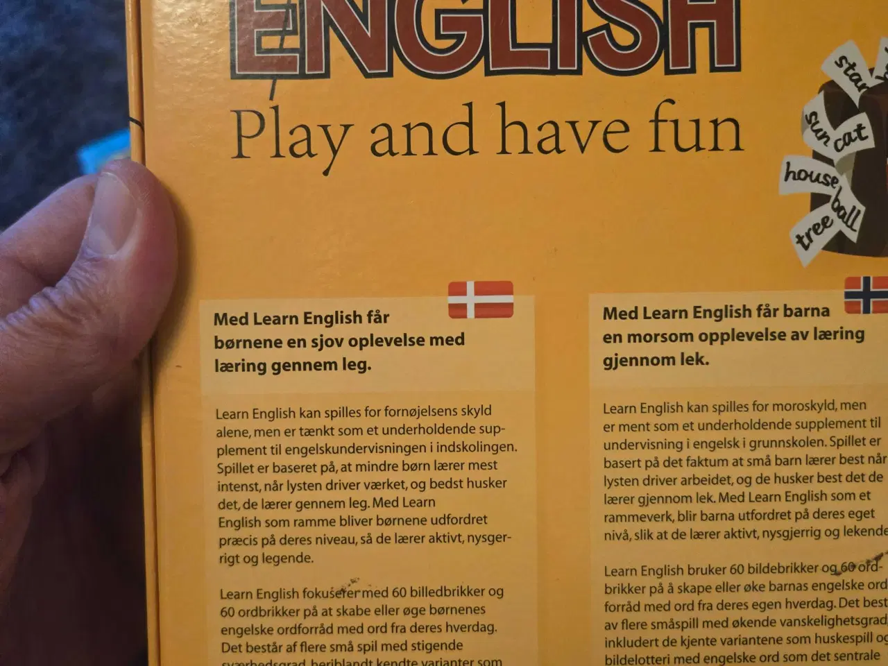 Billede 2 - Lær engelsk spil - gives væk