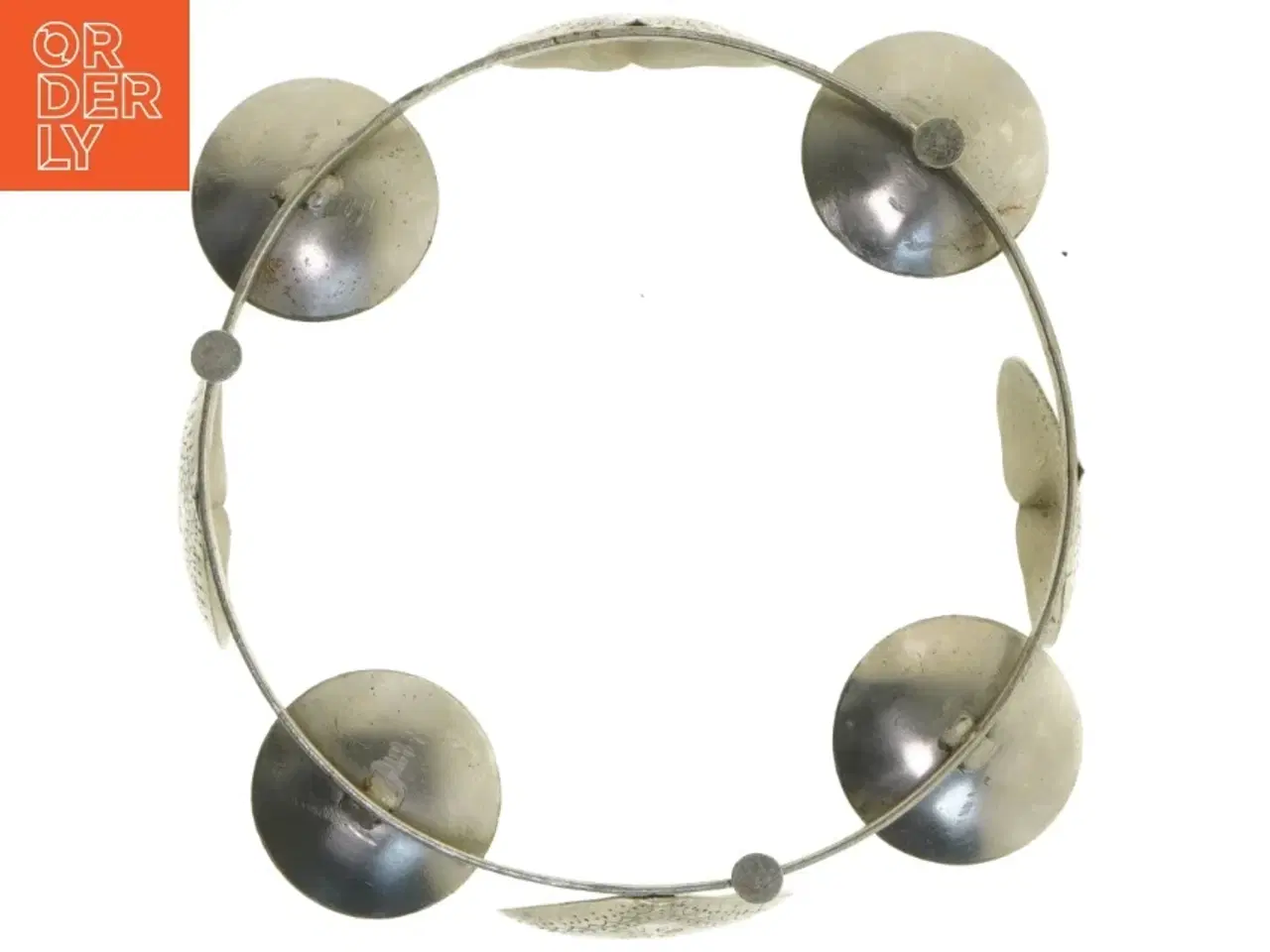 Billede 3 - Metallysestage med hjerte fra Nordal (str. Ø 20 cm)