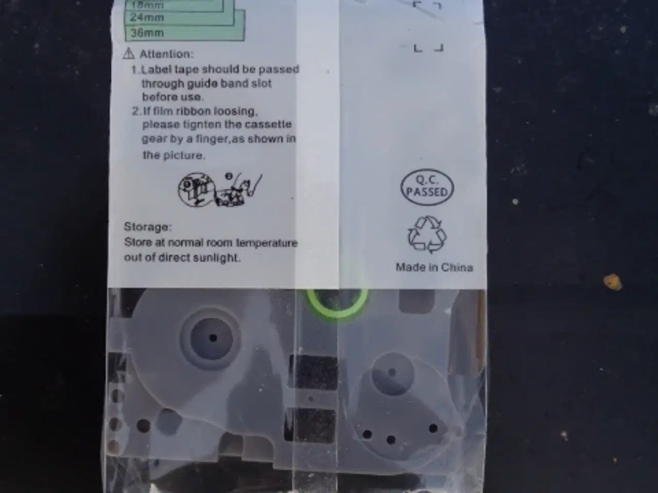 Billede 2 - Kassette til Brother labelprinter