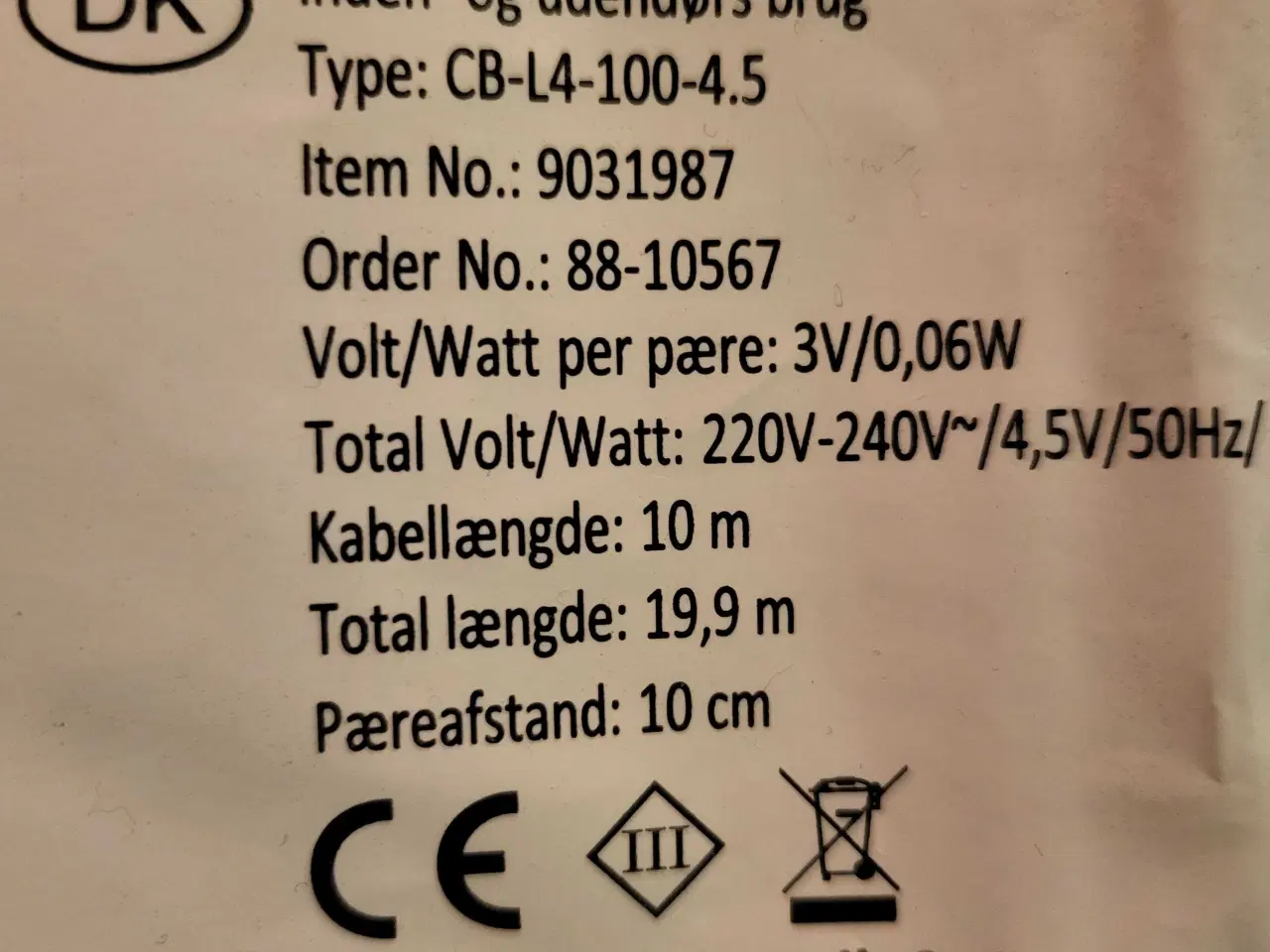 Billede 2 - Lyskæde