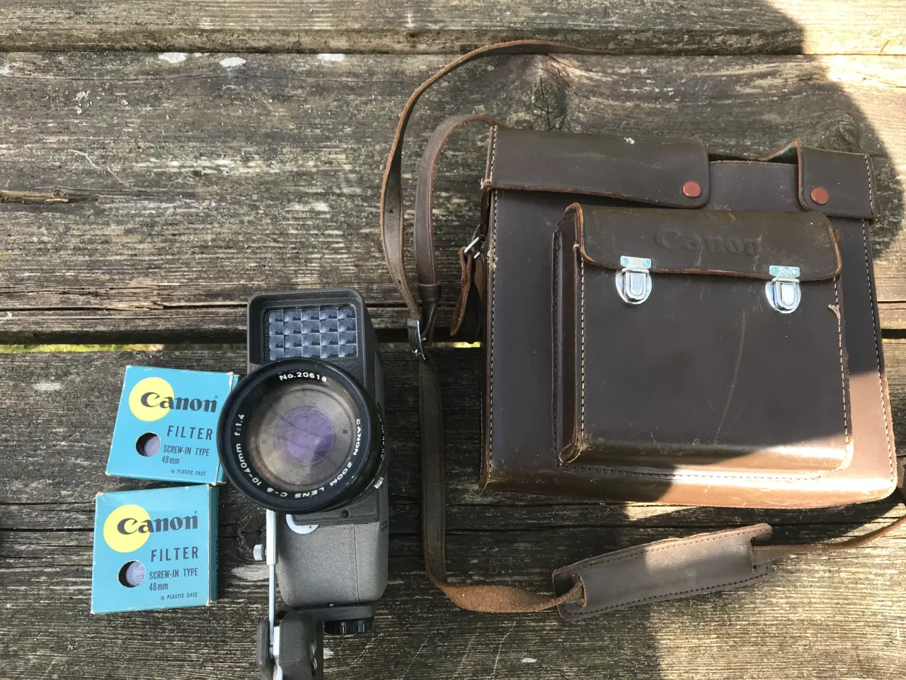Billede 6 - Canon Zoom 8 vintage 8MM Film Kamera Original Læd