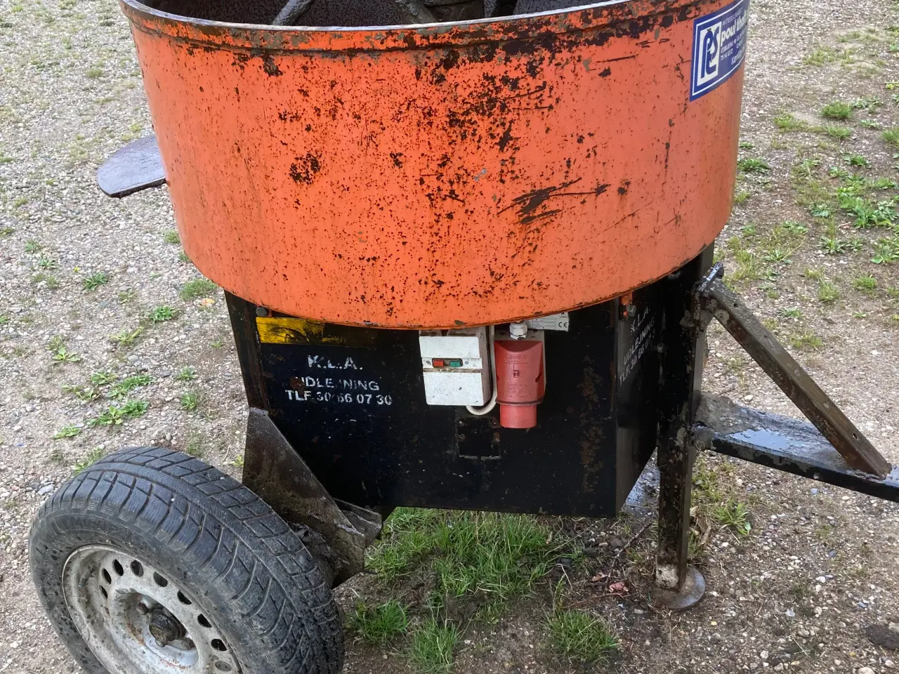 Billede 3 - Tvangsblander 300 l