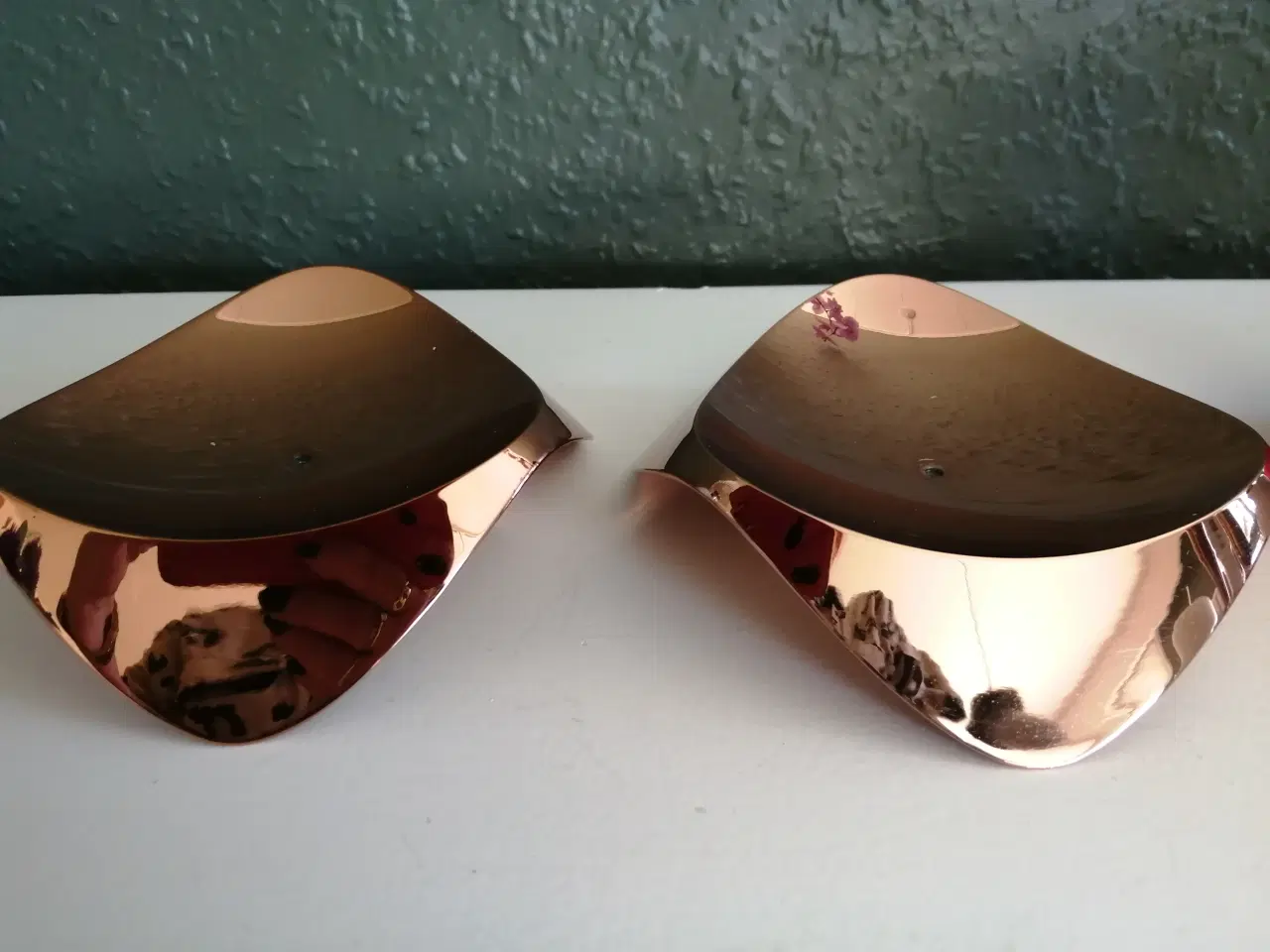 Billede 2 - Stelton kobber lysestager