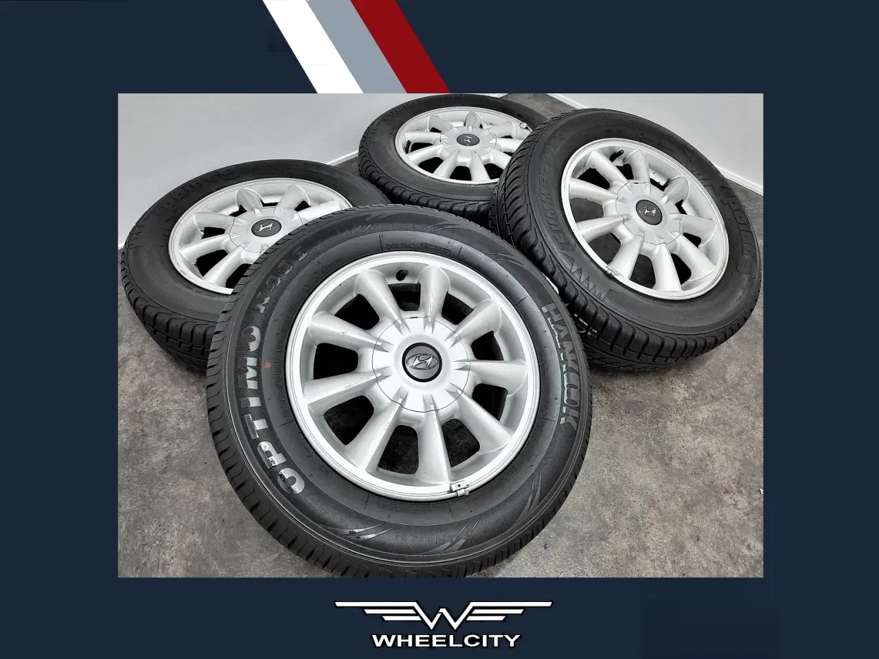 Billede 1 - 4x114,3 15" ET47 Hyundai sommersæt