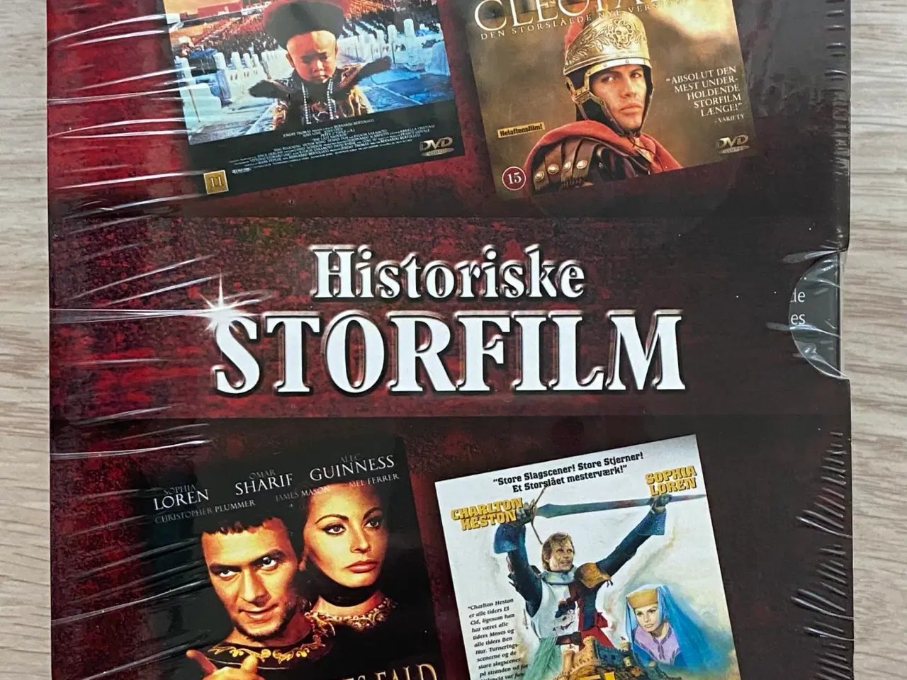 Billede 1 - (NY) Historiske Storfilm (4-film)
