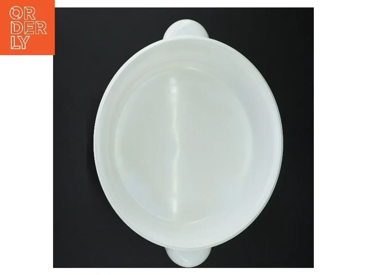 Billede 4 - Plastik skål med låg (str. Ø 22 cm)