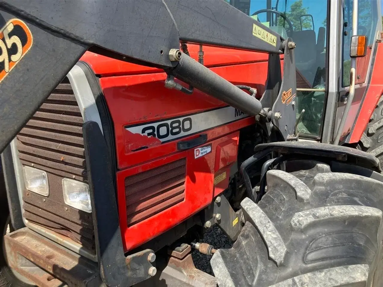 Billede 9 - Massey Ferguson 3080 4wd med Frontlæsser 40km/t