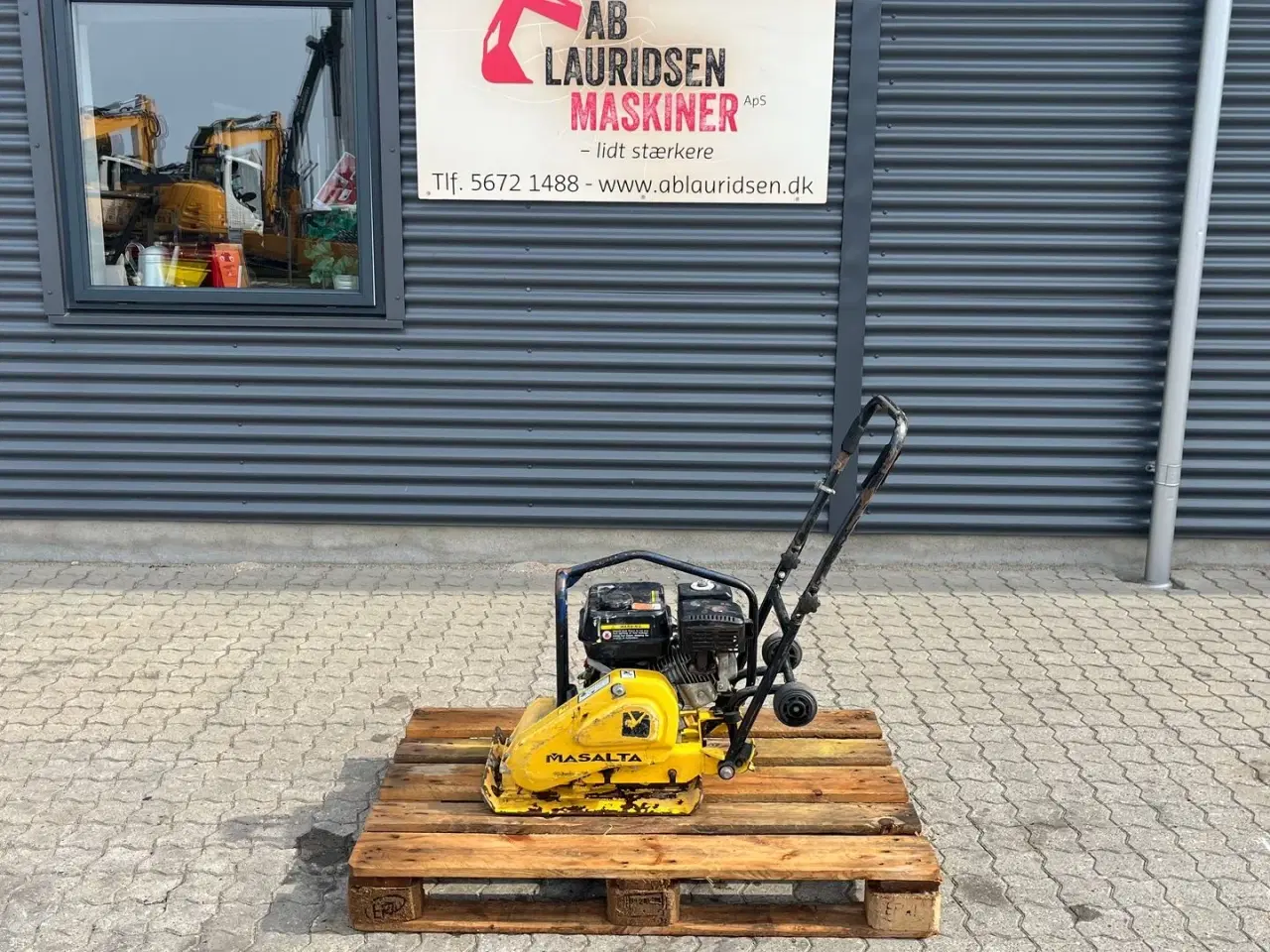 Billede 1 - Masalta MS60 62kg pladevibrator