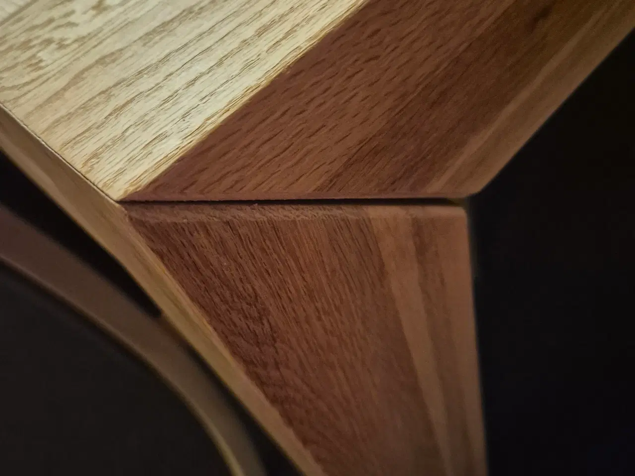 Billede 3 - Massiv egetræ bord 