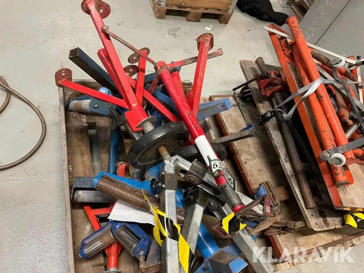 Billede 6 - Arbejdsborde og bukke/ruller