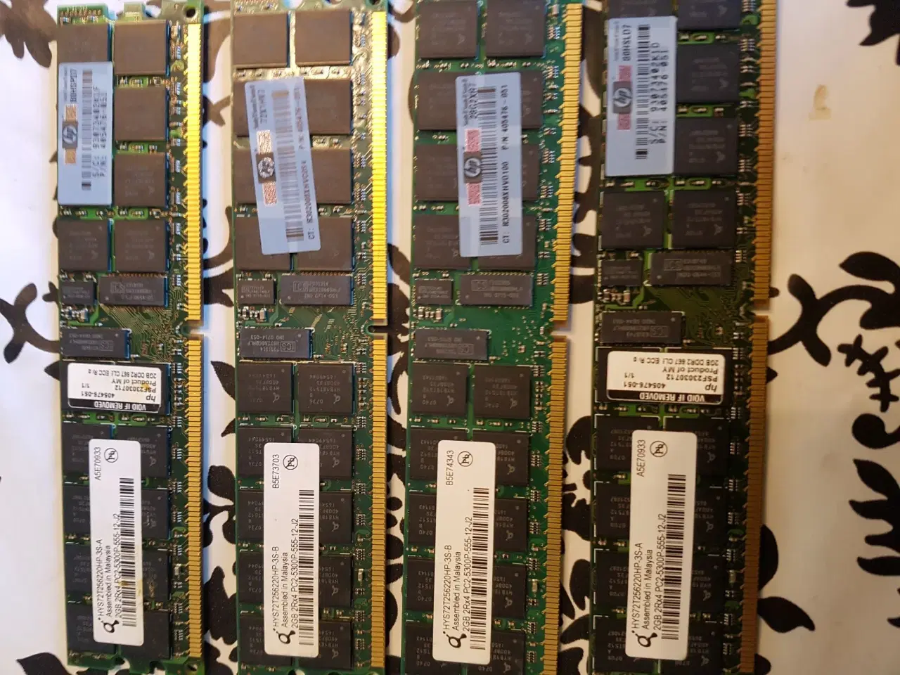 Billede 1 - 4 stk DDR2 a 2gb til stationær pc