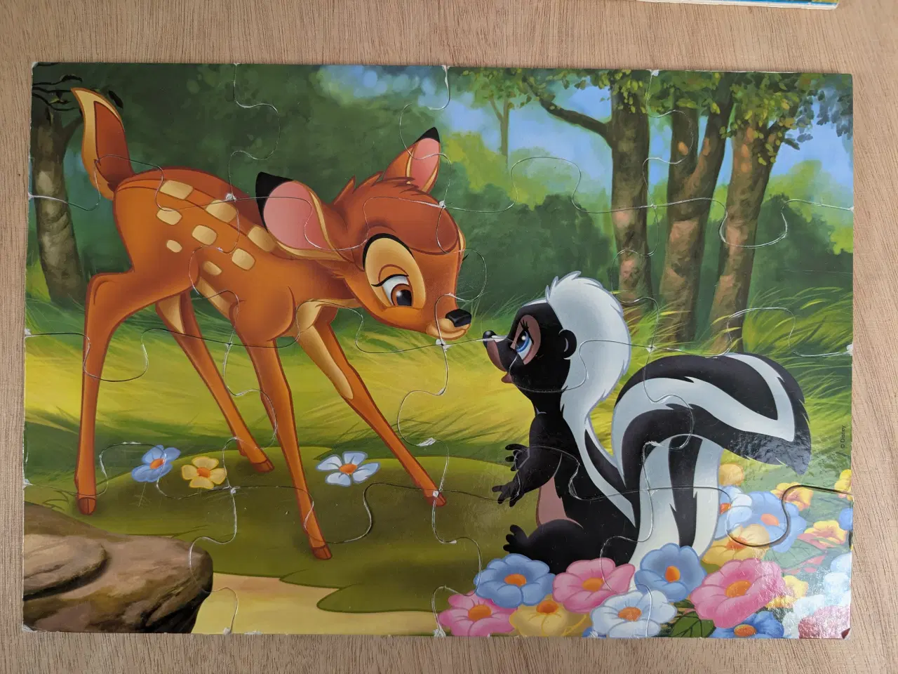 Billede 2 - Disney børnepuslespil med klassiske figurer