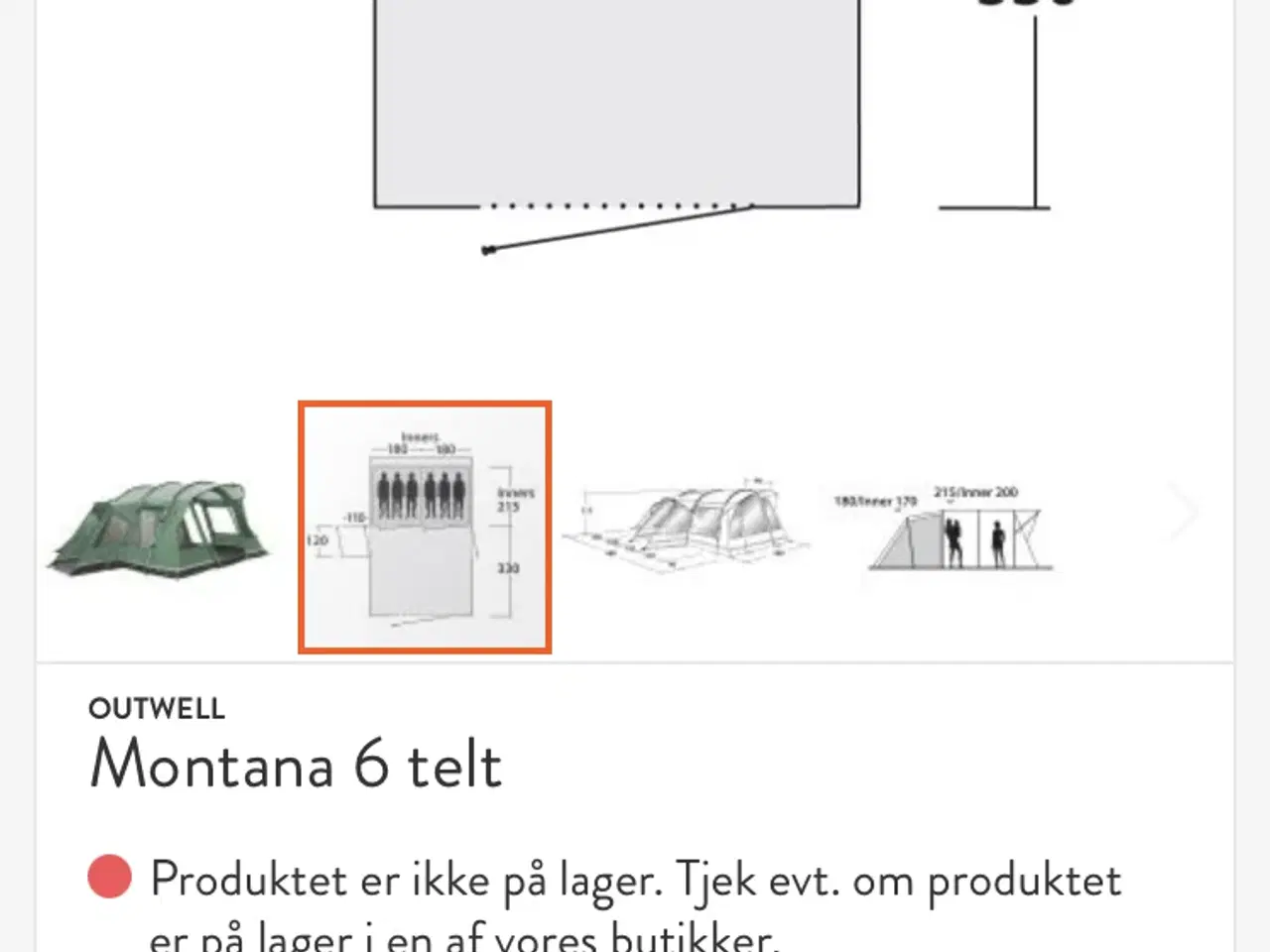 Billede 3 - Montana 6 telt