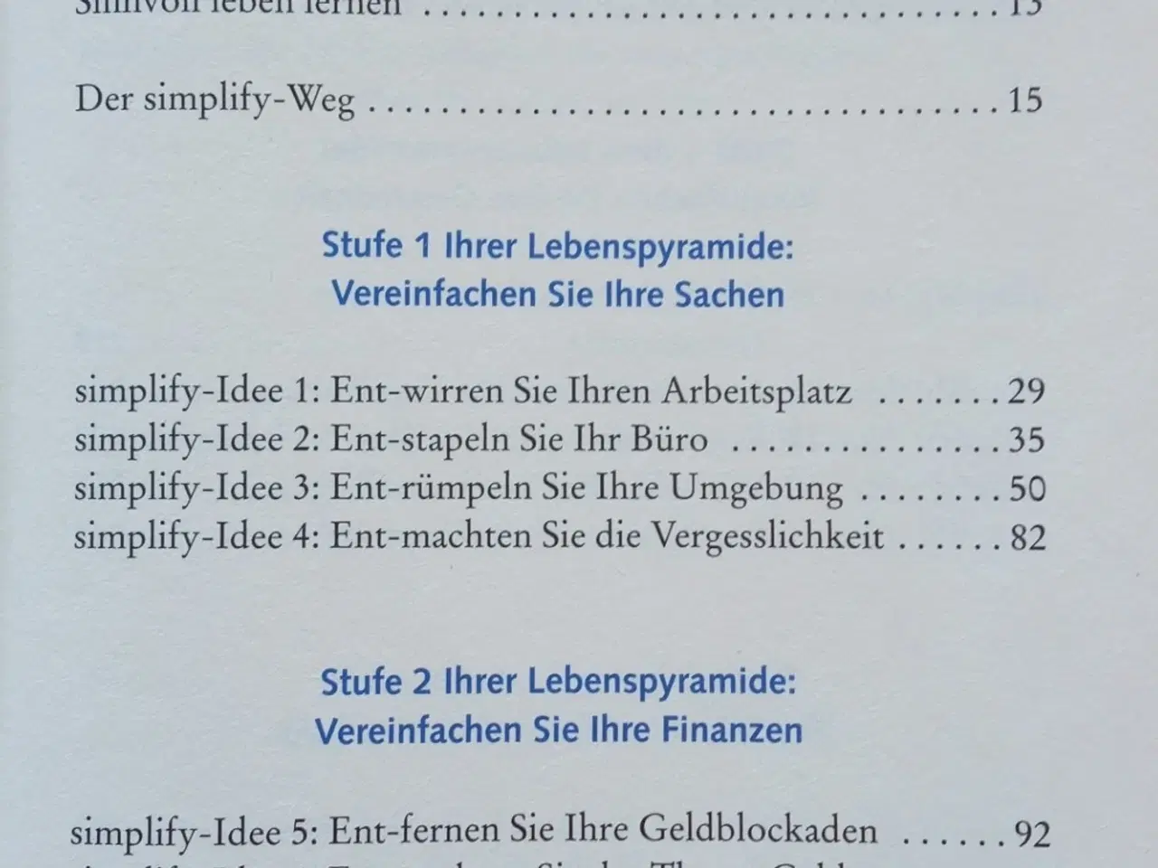 Billede 5 - Simplify Your Life af Werner Tiki Küstenmacher.