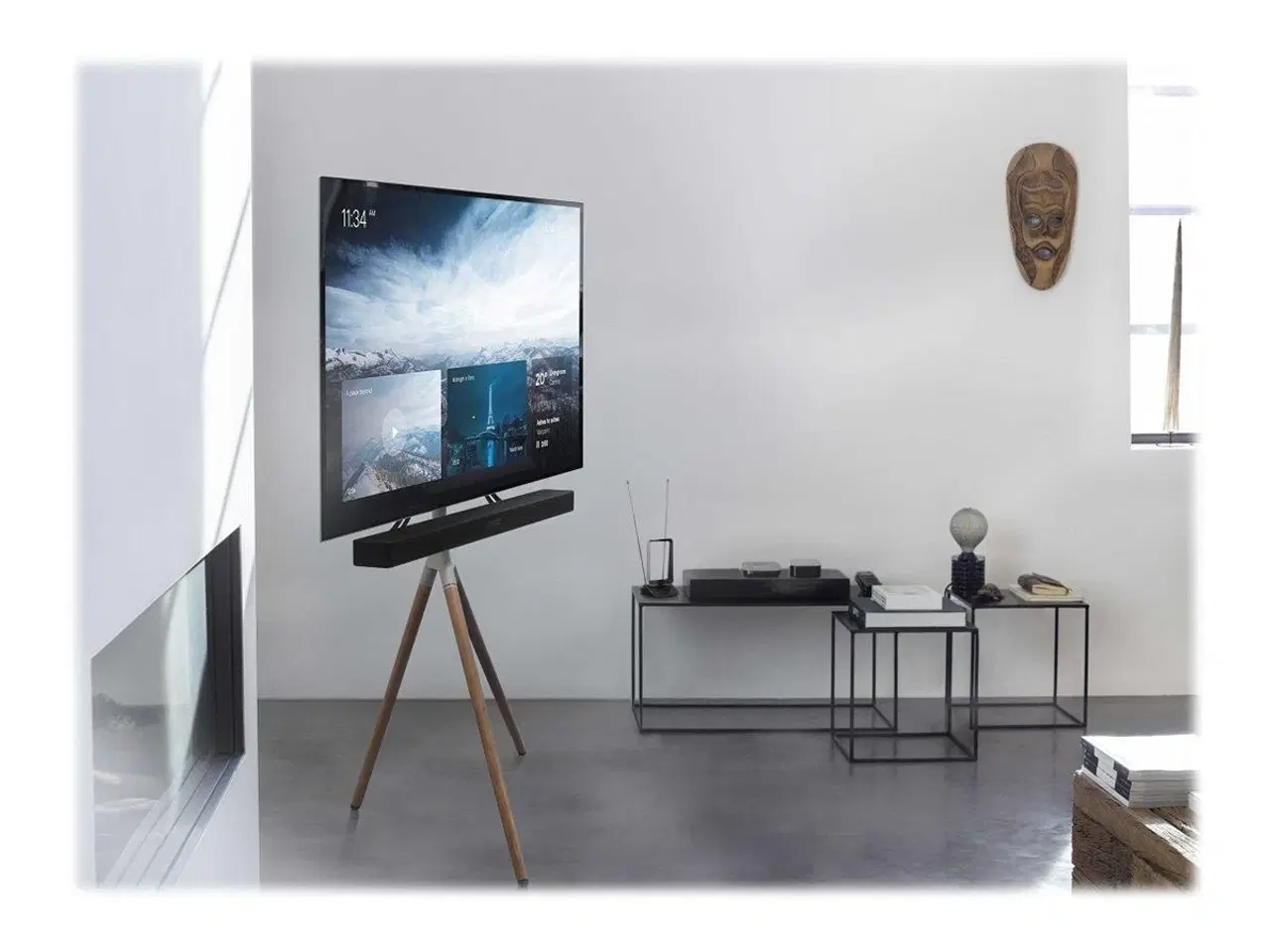 Billede 6 - TV gulvstativ One For All WM 7471 32–65" valnød