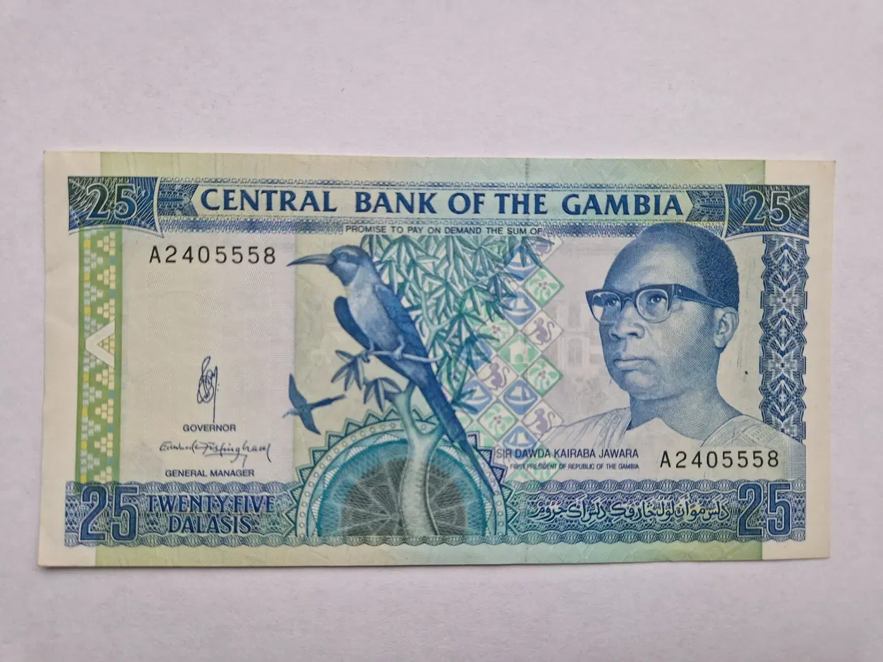 Billede 1 - 25 Dalasis Gambia