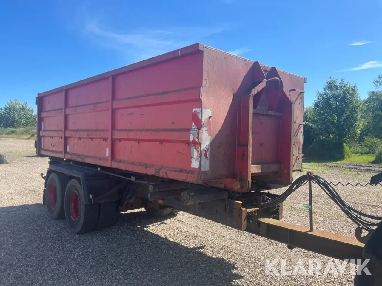 Billede 7 - Wirehejsvogn Scania med container