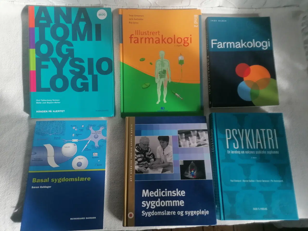 Billede 1 - ANATOMI & FYSIOLOGI, PSYKIATRI - Studiebøger
