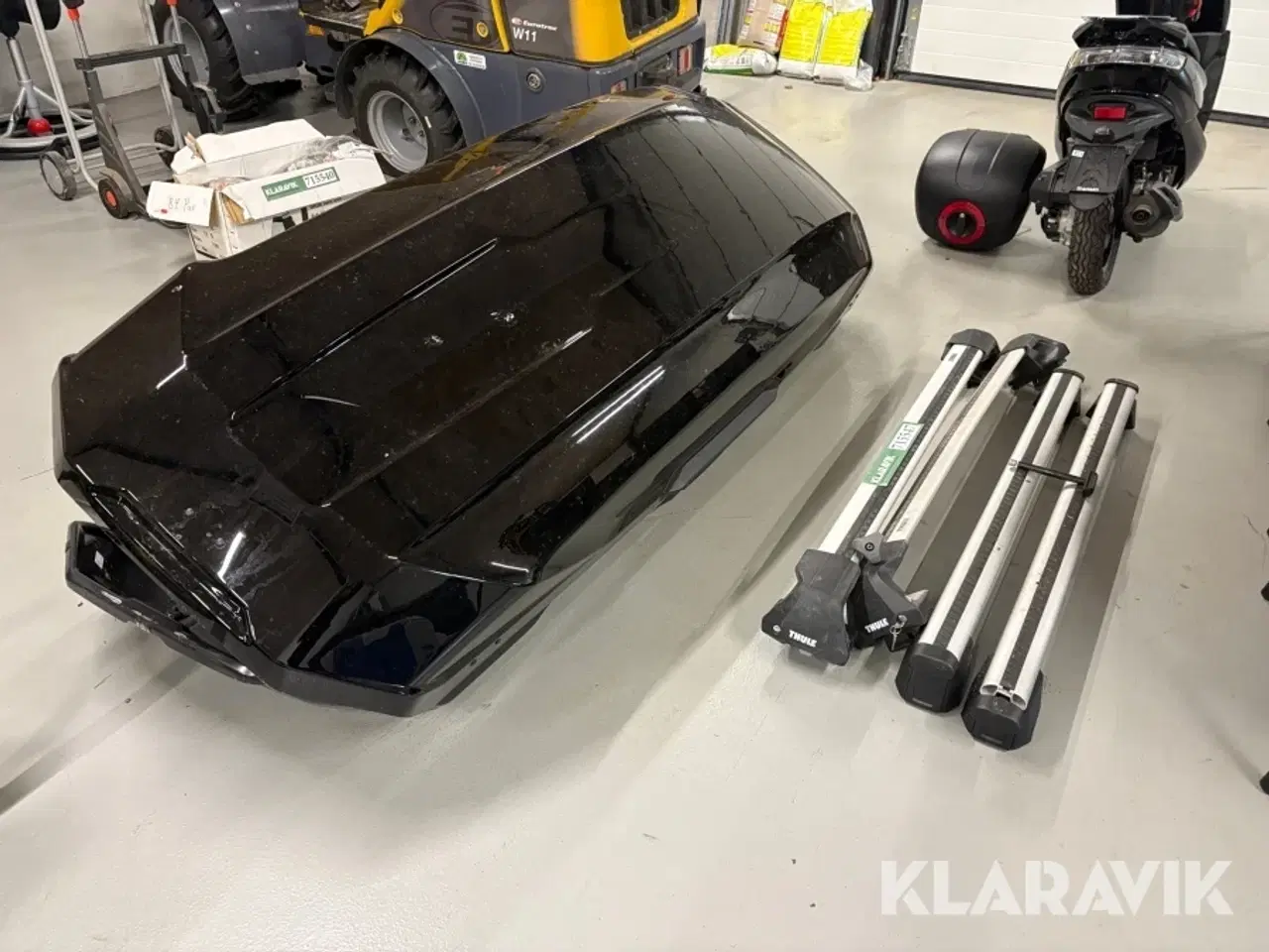 Billede 4 - Tagboks Thule Thule motion 3 xxl bl gl med tagbøjler