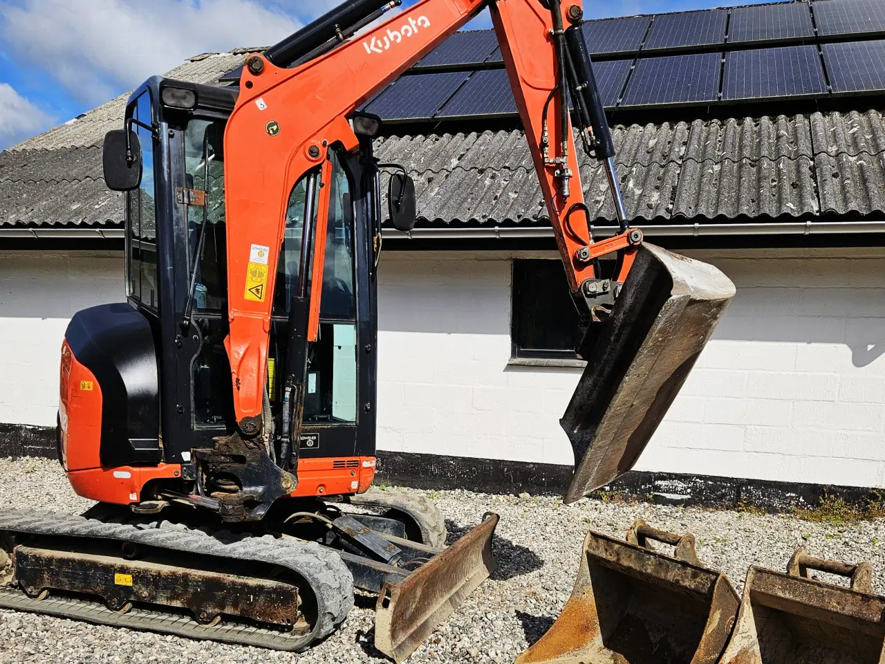 Billede 2 - Kubota U27-4 / powertilt / skovlsæt / 3800 timer