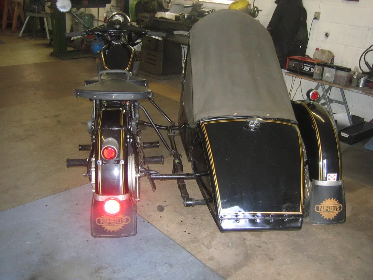 Billede 5 - Nimbus m Acap sidevogn - 1952