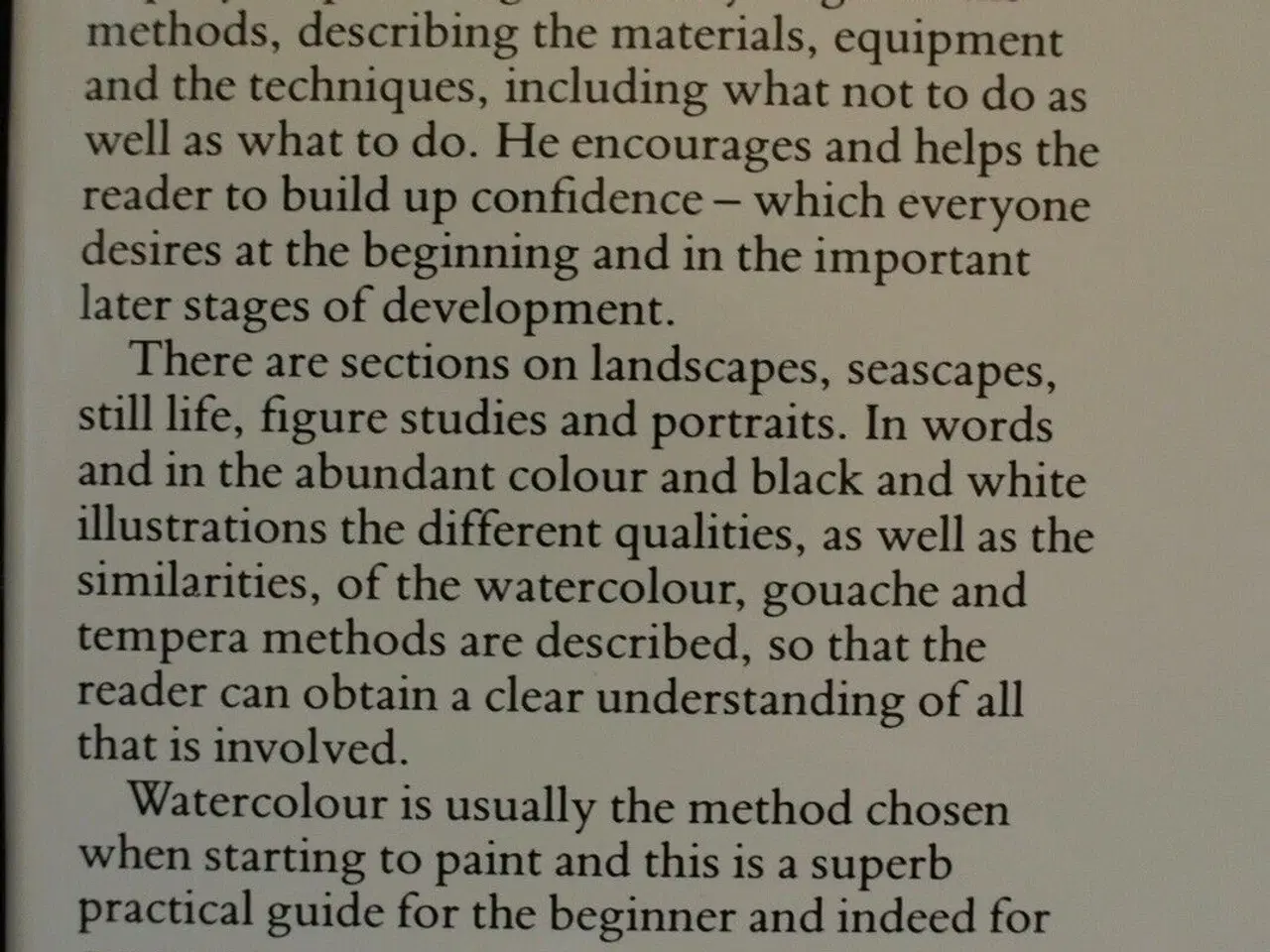 Billede 3 - introduction to watercolour, gouache and tempera. 