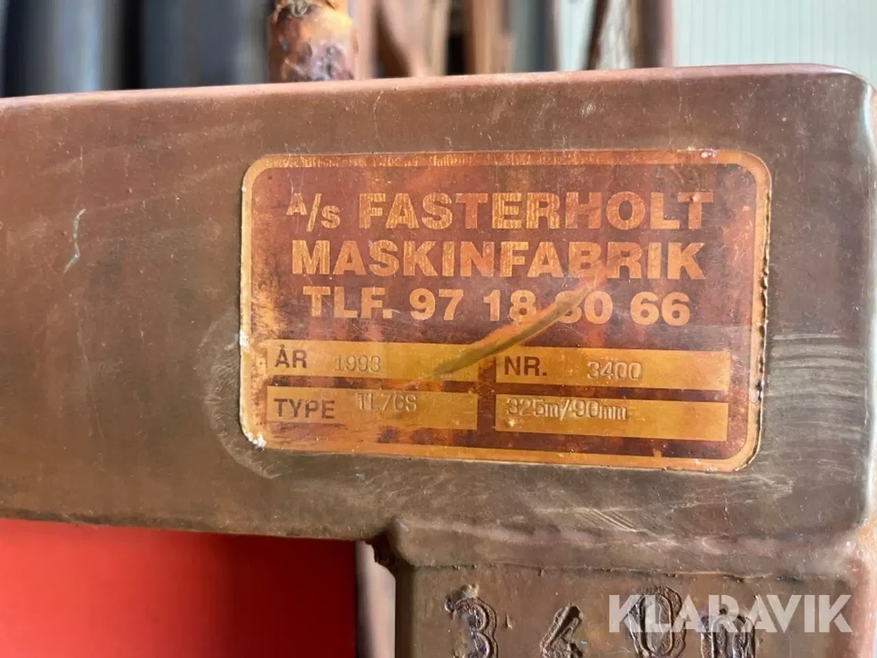 Billede 5 - Vandongsmaskine Fasterholt TL 76-S
