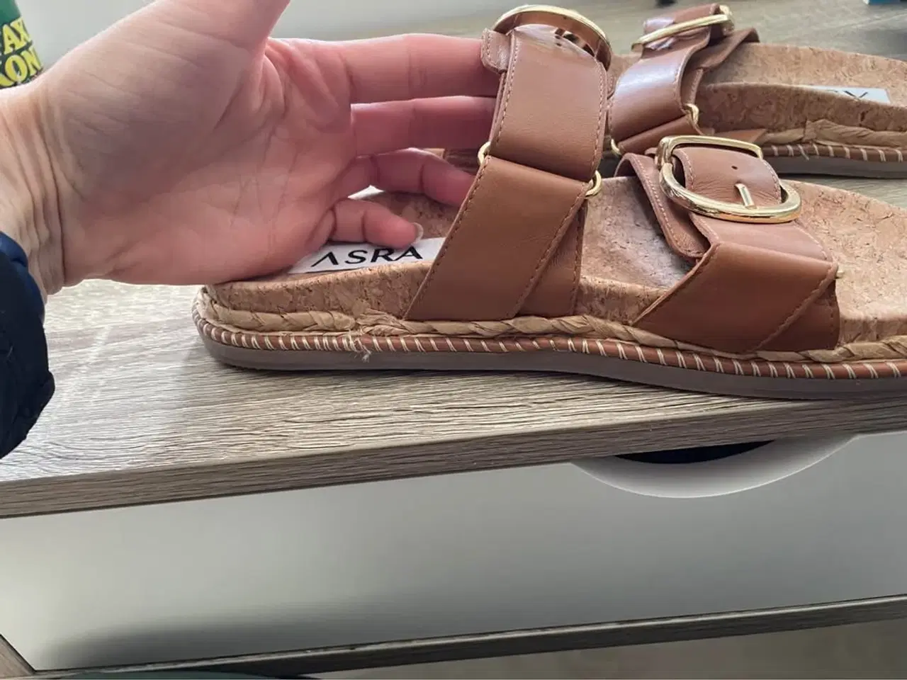 Billede 4 - NYE asda læder sandaler