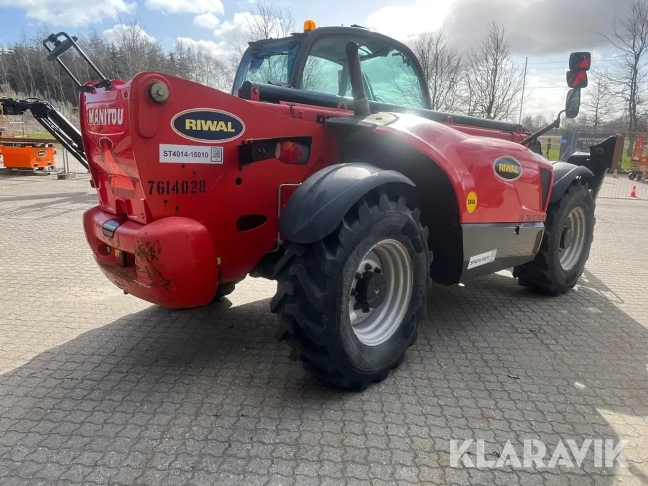 Billede 3 - Teleskoplæsser Manitou MT1440A med kurv/drejeled/gafler