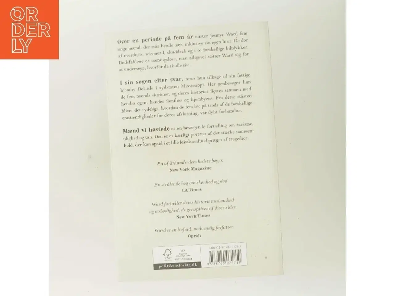 Billede 3 - Mænd vi høstede : memoirer af Jesmyn Ward (Bog)