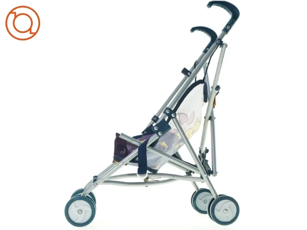 Billede 1 - Klapvogn til dukke fra Disney (str. 65 x 8 cm)