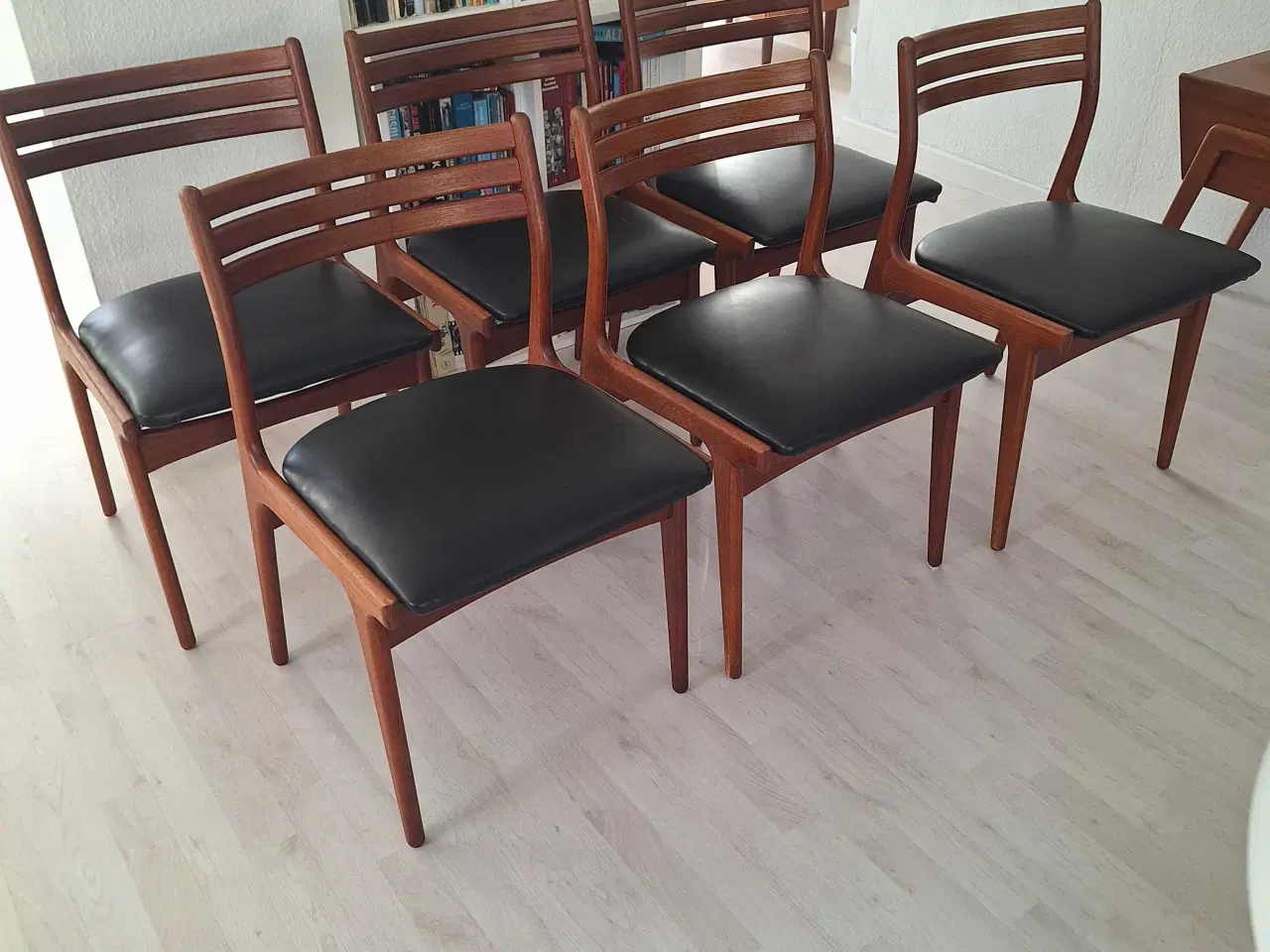 Billede 1 - Teak spisebordsstole