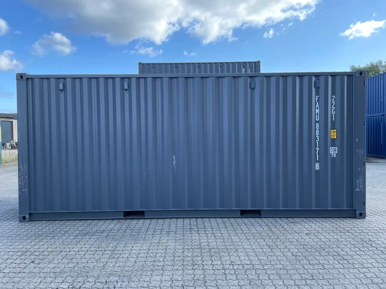 Billede 5 - 20´ fods Container i farve Ral: 7015 nye one way