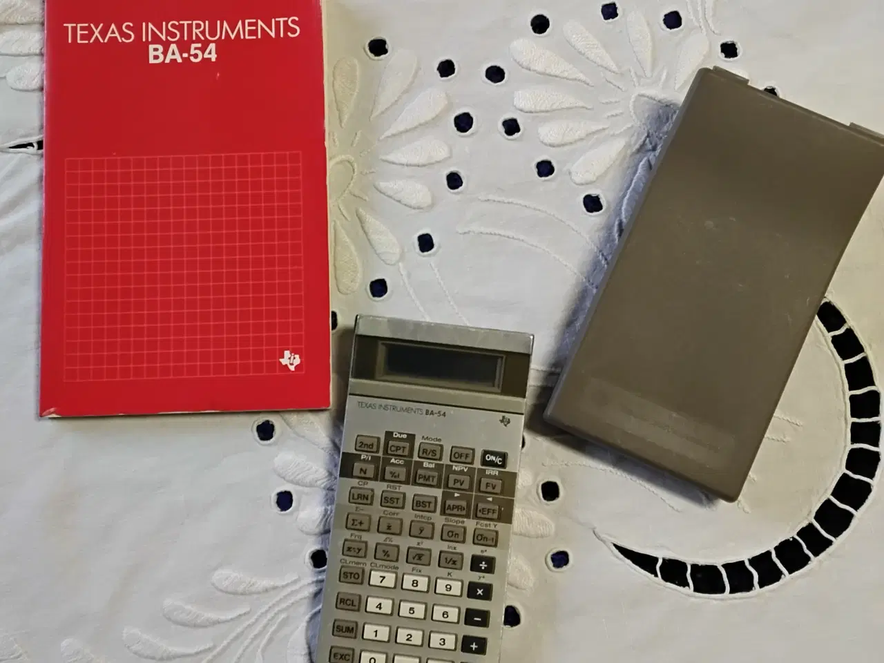 Billede 1 - Texas Instruments BA- 54 med etui + manual 80'erne