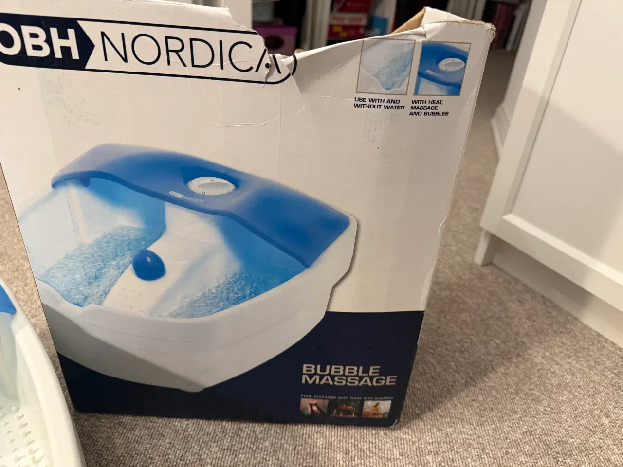 Billede 1 - OBH Nordica, Fodbad Bubble Massage