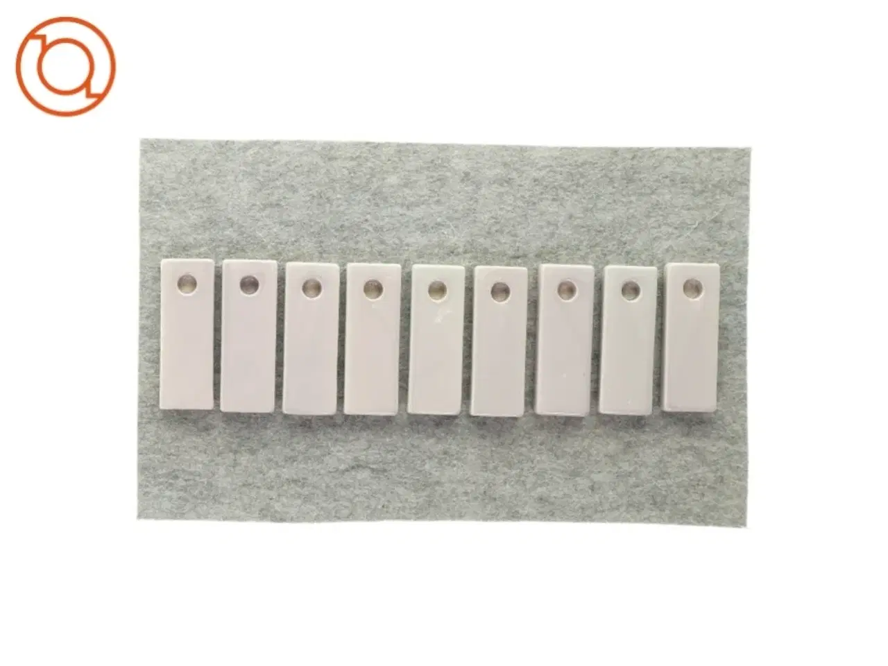 Billede 1 - Lysestager 9 stk. fra Broste (str. 11 x 4cm)