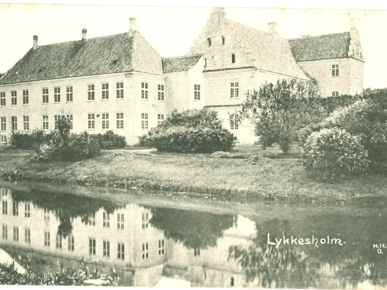 Billede 1 - Lykkesholm Slot 1912