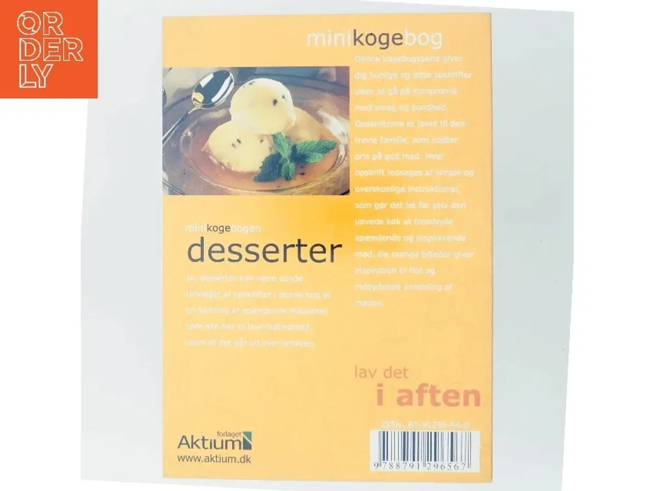 Billede 3 - Minikogebogen - desserter (Bog)