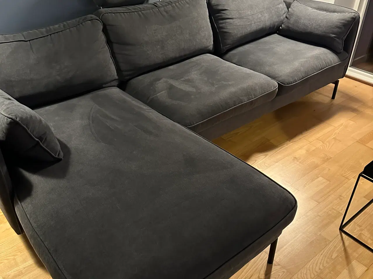 Billede 2 - Sofa med chaiselong