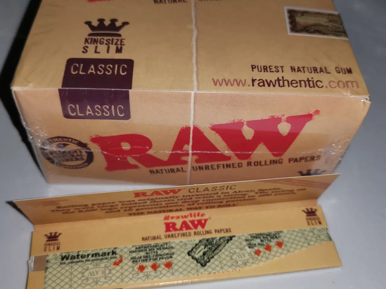 Billede 4 - Raw Classic, black og Cone filtre