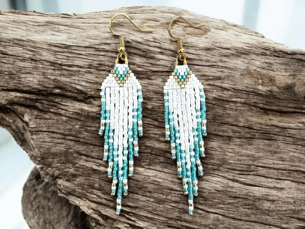 Billede 5 - Grønlandske perle øreringe