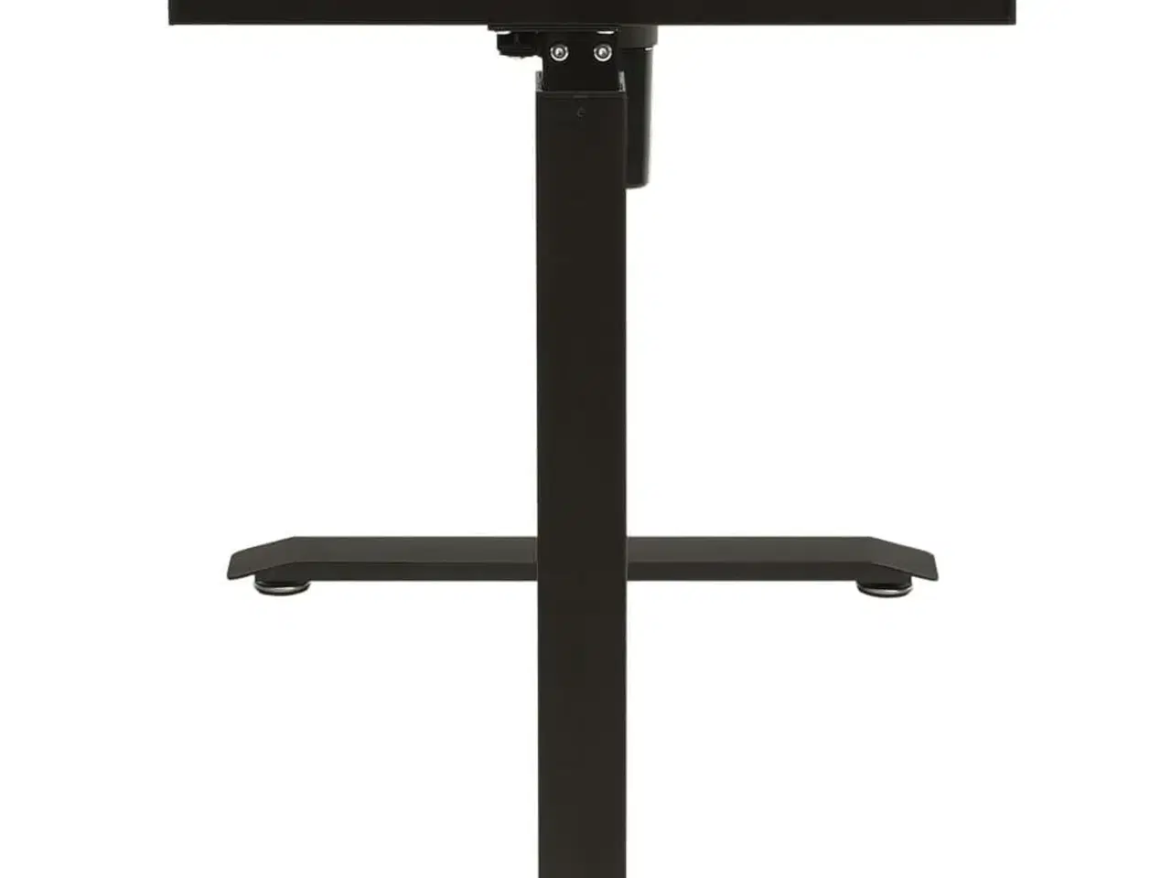 Billede 6 - Stel til motoriseret hæve-/sænkebord højdejustérbar sort