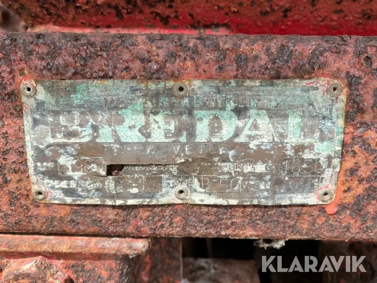Billede 9 - kalkspreder BREDAL B 50