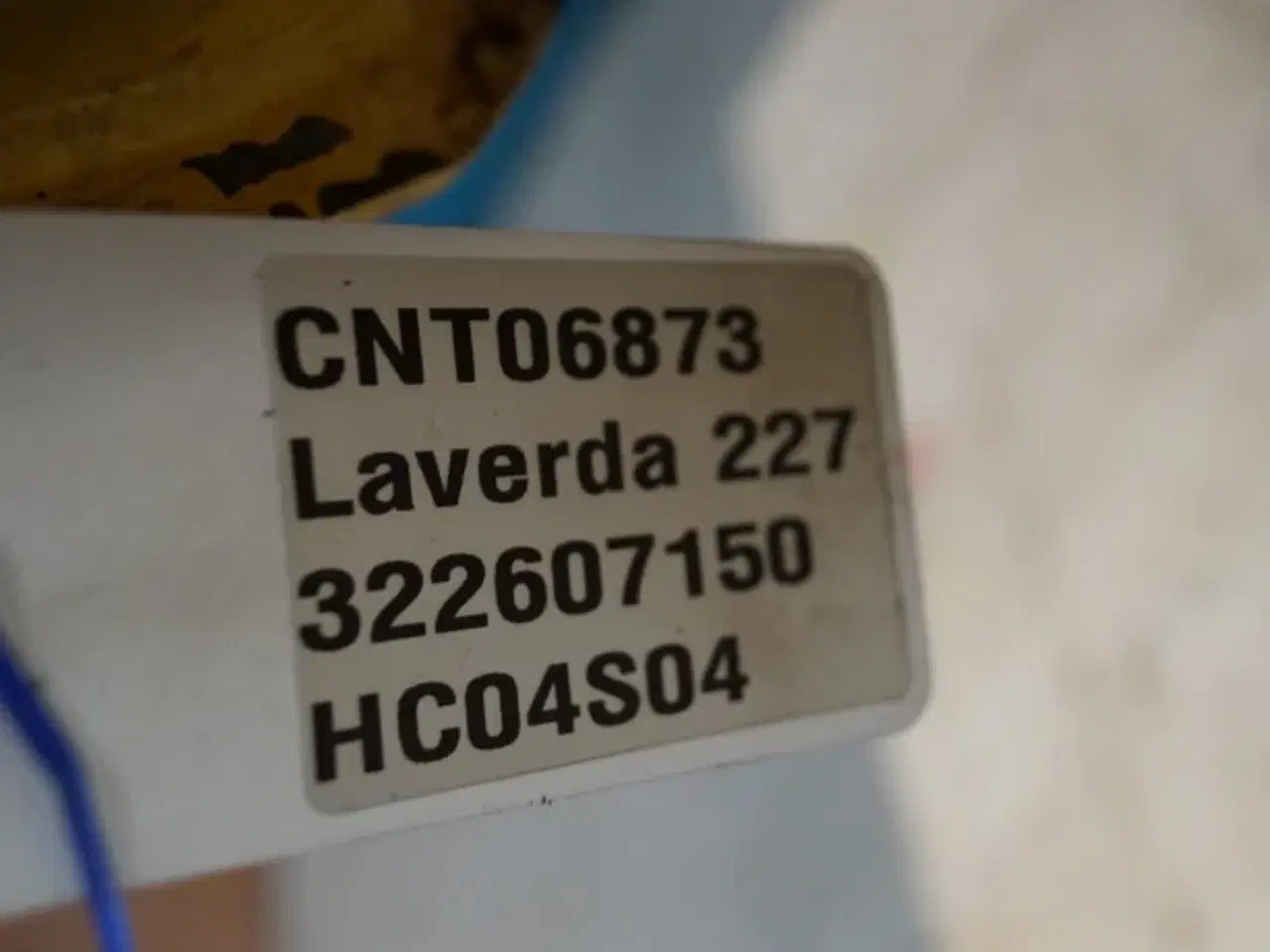 Billede 9 - Laverda 627 Tømmerør Vinkel 322607150