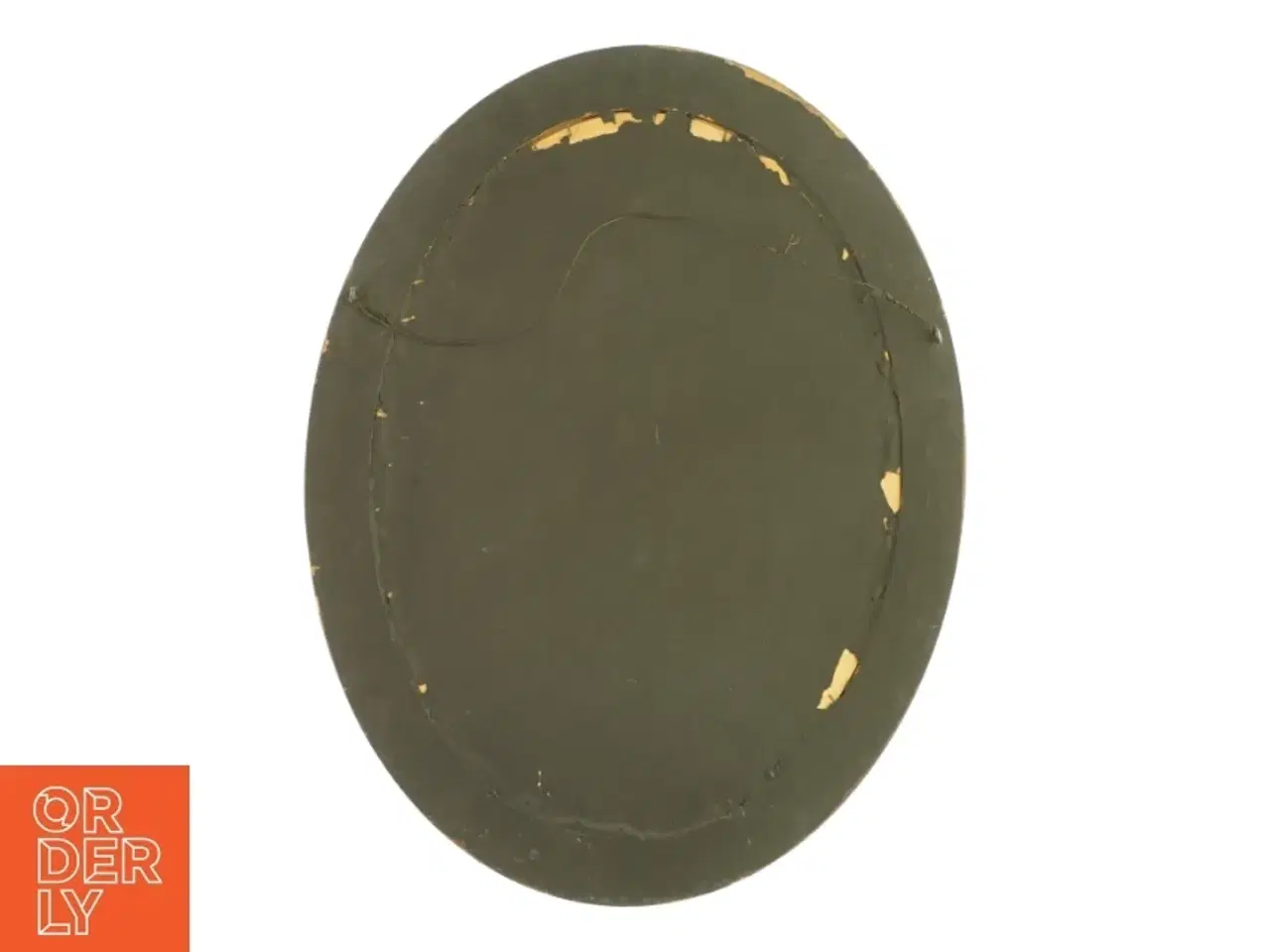Billede 2 - Oval guldramme med foto af kvinde (str. LB 58x44,5 cm)