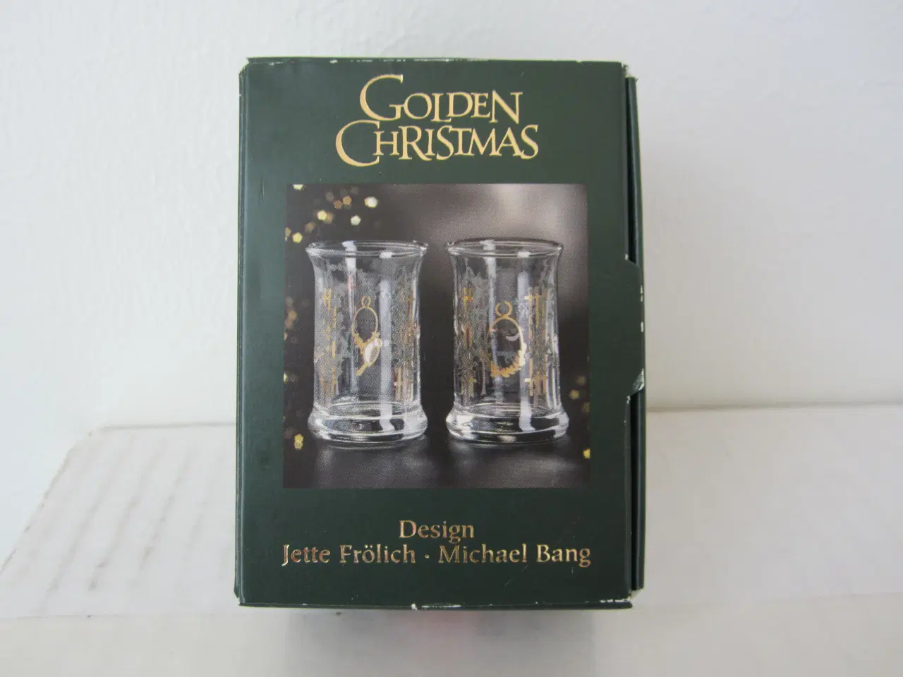 Billede 1 - 2002 Holmegaard jule dramglas.