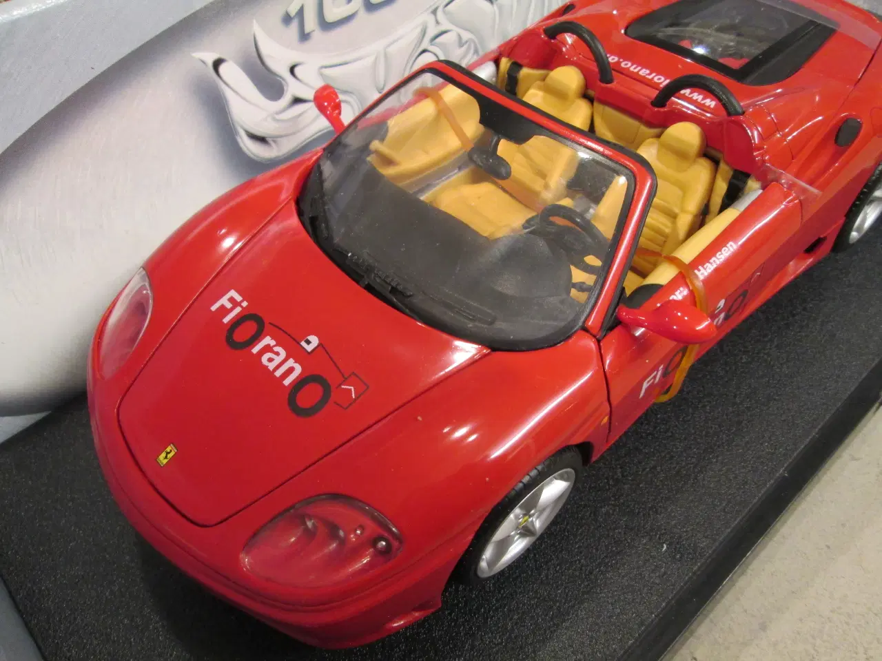 Billede 3 - Modelbil Ferrari 360 Spider  HotWheels  1:18