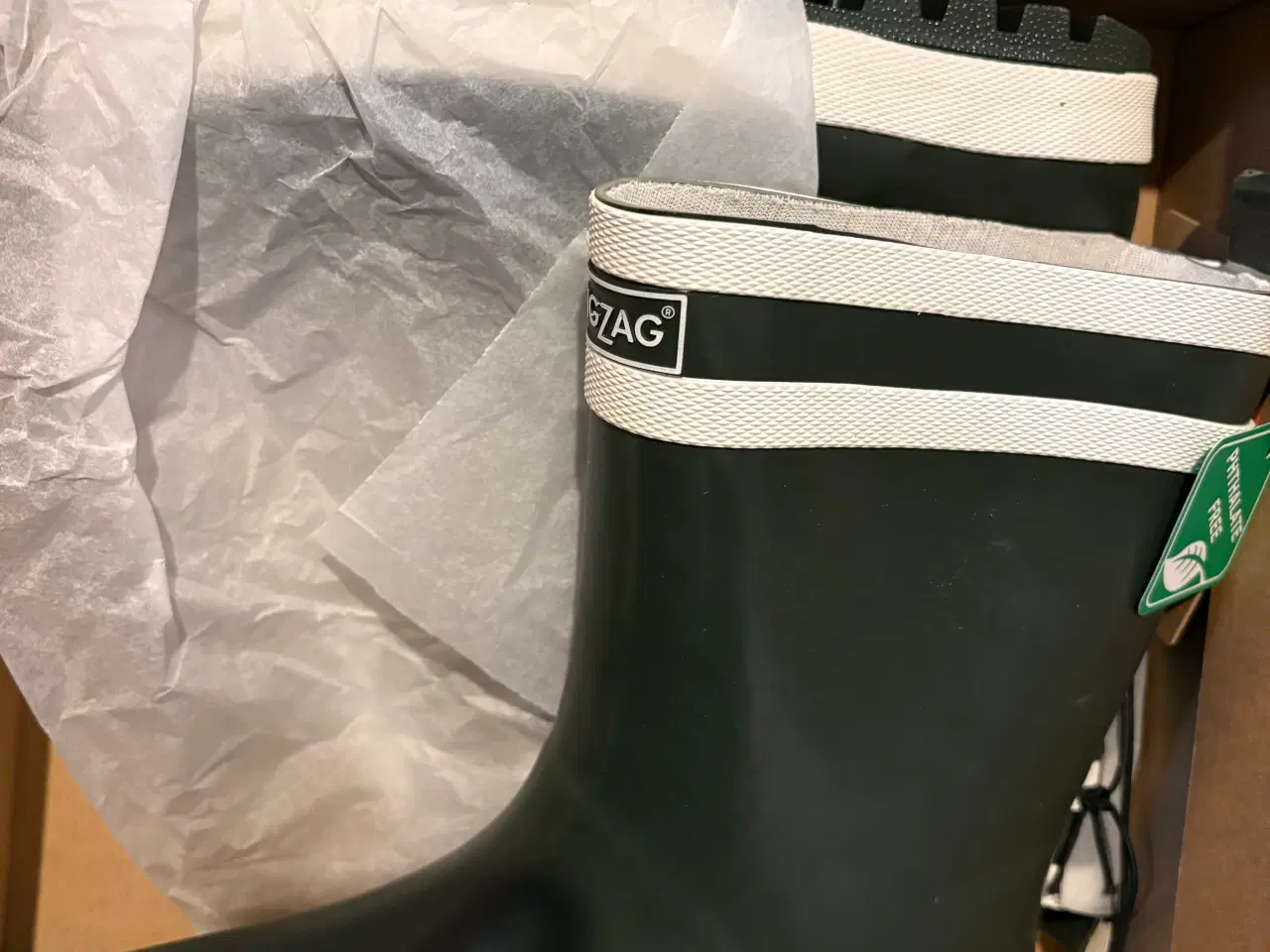 Billede 2 - Helt ny gummistøvler Zigzag