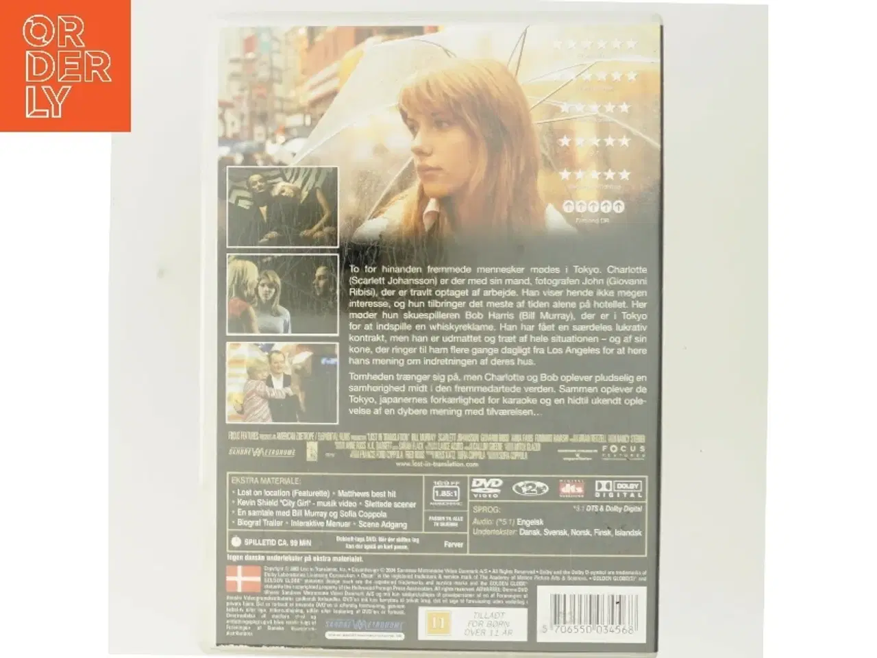 Billede 3 - Lost in Translation med Bill Murray (DVD)