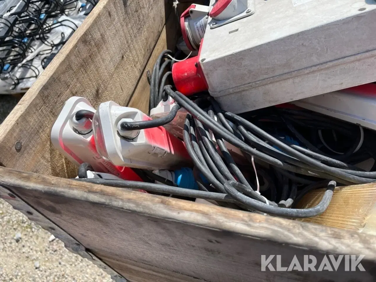 Billede 5 - Arbejdslamper og Byggestrømstavle - 1 palle